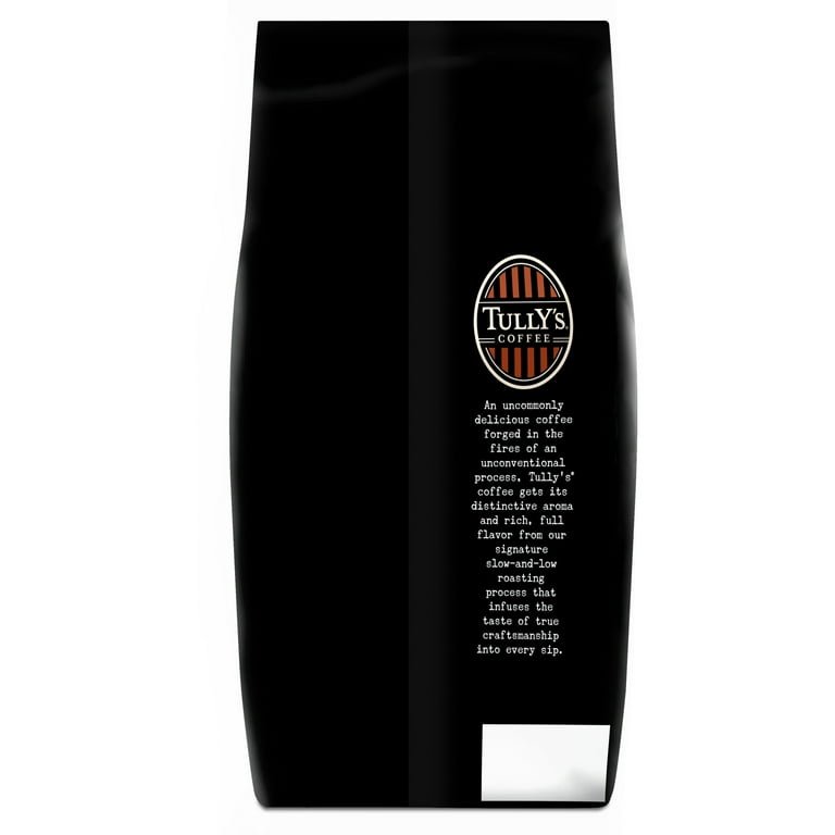 Tully's Coffee, French Roast, 12 oz Ground Coffee, Dark Roast