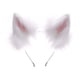 thumbnail image 1 of Diadema hecha a mano con orejas de zorro y lobo de piel sintética, Cosplay (1 unidad), 1 of 4