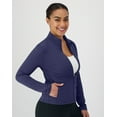 thumbnail image 4 of Hanes Moves Women's Studio Jacket Imperial Indigo M, 4 of 7