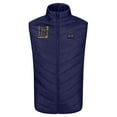 thumbnail image 4 of Heated Vest for Unisex Men Women Heated Gilet USB Charging Electric Heated Body Warmer with 3 Adjustable Temperature Navy L, 4 of 4