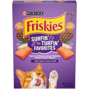 Friskies Surfin' & Turfin' Favorites Adult Dry Cat Food, 16.2 oz