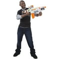 Nerf Modulus ECS-10 Motorized Blaster with Dual Rail Barrel Extension ...