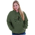 thumbnail image 3 of 1776 Skull Cross Bones Revolution Unisex Plus Fleece Graphic Hoodie Brisco Brands 5X, 3 of 6