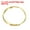 Golden, variant on Uxcell 11mm/0.4" OD Chandelier Split Rings Split Circular Ring Clips Silver 500 Pack