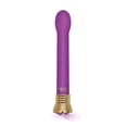 thumbnail image 3 of Global Novelties Nixie Mystic Wave Satin Bulb Vibe - 10 Function Amethyst,Intimate Massager, 3 of 5