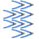 thumbnail image 2 of 10 Uds alicates diagonales agarre cómodo función de rebote automático alicates de corte lateral para podar, 2 of 5