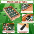 thumbnail image 2 of Hey Play 20-Inch Mini Foosball Table - Includes 2 Balls and Score Keeper, 2 of 6