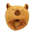 thumbnail image 1 of Gorro de capibara con dibujos animados para cosplay, creativo, para fiestas de carnaval, disfraces y festivales, 1 of 9
