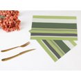 thumbnail image 6 of REGALWOVEN Morden Placemats Set of 6 Placemats for Dining Table Decor Indoor Outdoor Washable Kitchen Table Mat Wipe Clean Green 18*12in, 6 of 7