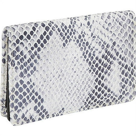 Snake Print Flip Top Wallet