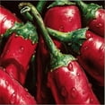 thumbnail image 3 of AlmaCh 20x20 Black Modern Framed Museum Art Print Titled - Hot Peppers, 3 of 5