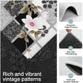 thumbnail image 3 of Pioneer Flower Floral Print Pattern Kitchen Rugs Sets Of 3,Kitchen Runner Rugs Non Skid Washable,Decorative Kitchen Floor Mats for Kitchen,Sink,Laundry,17"x30"+ 17"x47" + 17"x59", 3 of 6