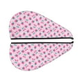 thumbnail image 5 of Yiaed Cherry Strawberry Print Hair Cap with Button,Coral Fleece Hair Towel Wrap for Women Wet Hair,Quick Dry Turban for Wet Hair Long Thick Hair, 5 of 5
