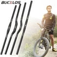thumbnail image 7 of BUCKLOS CBR220 Carbon Fiber Handlebar Mountain Bike 31.8/25.4mm Road Bicycle 660/720/760mm 20mm Rise Flat Riser Bar, 7 of 7