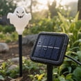 thumbnail image 4 of HWRETIE Solar Powered Halloween Ghost Floor Lamp Outdoor Led Garden Yard Pathway Decorative Spooky Holiday Light Ornament, 4 of 7