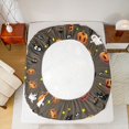 thumbnail image 5 of Feelyou Cartoon Spider Bat Queen Sheet Sets, Halloween Ghost Animal Bed Set, 4 Pieces, 5 of 7