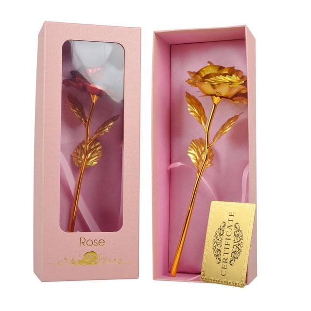 Caja de regalo con rosetón de papel dorado Regalos creativos para el Día del Maestro del Festival Qixi