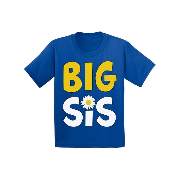 Awkward Styles Flower Infant Shirt Baby Announcement Shirt Big Sister Outfit for Girl Big Sister Infant T-Shirt Girls Birthday Gifts Lovely Kids Clothes Collection I am Big Sister T-Shirt for Daughter