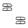 thumbnail image 1 of Transemion 2pcs/set Easy Installation Car Exhaust Pipe Cover Trim Durable Stainless Steel Enhanced Protection glossy black 2Set, 1 of 6