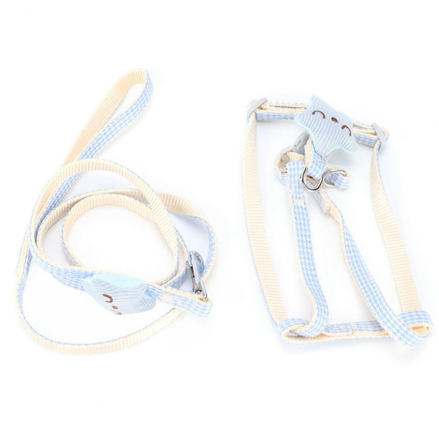 Herwey Cat Chest Harness Traction Rope,Dog Harness,Pet Harness With Leash Adjustable Soft Mesh Breathable Body Harness Easy Control For Small Medium Large Cats