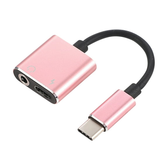 Kiplyki Clearance Wholesale Adapter Charge And Headphone 2 In 1 Type-C To 3.5mm Head Aux Audio USB C Cable