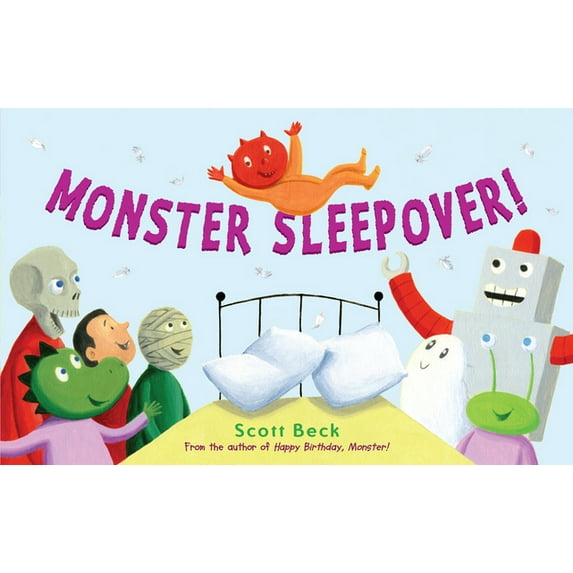 Pre-Owned Monster Sleepover! (Hardcover) 0810940590 9780810940598
