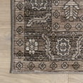 thumbnail image 5 of Rugs USA Redwood Vintage Machine Washable Area Rug, 2' 6" x 8', Runner, Redwood Taupe, 5 of 7