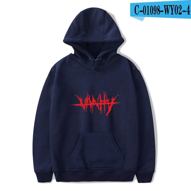 Sudaderas con capucha de Juice Wrld, chaqueta informal para adultos y niños, tallas para niños, jersey de Cosplay, ropa de calle, Jersey UnisexAzul oscuro BL Deng Xun unisex