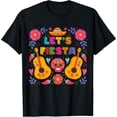 thumbnail image 2 of 100% Cotton Unisex Let's Fiesta Cinco De Mayo Piñata T-Shirt, 2 of 5