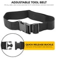 thumbnail image 6 of Windows101 Window Cleaning Side Bucket on a Belt Holster Holds 3 Squeegees and a Washer (Black W/Tools), 6 of 6