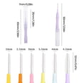 thumbnail image 3 of Microscopic Eyebrow Brush with Caps Brow Brush Lash Filler Eyebrow Lift Tools for Lash Extensions Brow Lamination Brush, 3 of 9