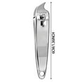 thumbnail image 2 of GiLiling Nail Clippers, Stainless Steel Nail Trimmer with Non-Slip Grip, Ideal for Precise and Comfortable Nail Trimming, Personal Care Essential Tool, 2 of 2