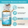 thumbnail image 5 of BBEEAAUU Magnesium Glycinate 500mg per Serving, Dietary Supplement for Muscle, Heart, Nerve and Bone Support, 120 Capsules, 60 Days Supply, 5 of 6