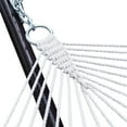 thumbnail image 4 of Lazy Daze Hammocks 12 Feet Steel Hammock Stand with Quilted Fabric Hammock Combo and Pillow, Natural, 4 of 7