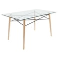thumbnail image 2 of Mesa Eames Croswood De Cristal Comedor Moderno Minimalista Vintage DIMOBELER Croswood, 2 of 3
