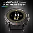 thumbnail image 2 of Amazfit T-Rex Ultra 1.39 160 Modos Deportivos Bluetooth GPS Grado Militar Abyss Black, 2 of 9