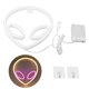 thumbnail image 1 of Luz de neón alienígena con batería/lámpara de señal LED decorativa de pared operada por USB luz cálida+rosa, 1 of 8