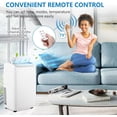 thumbnail image 4 of 14000 BTU Portable Air Conditioner for Rooms up to 750 Sq.Ft, 3-in-1 Portable AC Unit with Cooling, Dehumidifier & Fan Modes, Remote, 24H Timer, Sleep Mode, Window AC Kit, AC Unit for Bedroom, 4 of 7