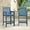 blue, variant on STARY Tall Adirondack Chairs Set of 2, HDPE Adirondack Bar Stools with Connecting Tray, Bar Height Adirondack Chair Patio Barstool, Ideal All Weather Tall Patio Chair for Balcony, Poolside, Backyard
