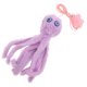 thumbnail image 3 of Juguete interactivo para gatos con campana colgante en la puerta, pulpo, juguetes para gatos de interior, ideal para jugar y entrenar solos, divertido juego para gatitos, entretenimiento, violeta, 3 of 8