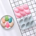 thumbnail image 5 of Easter Chocolate Molds, Silicone Egg Shaped Mold for Candy Making, Non-Stick Baking Molds for DIY Chocolate, Gummy Candy, Muffin & Cake Decoration, Flexible Ice Cube Tray for Easter Baking, 5 of 7