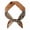 Coffee Brown, variant on 27.5" Silky Polyester Wild Rag Cowboy Scarf Men Satin Bandana Neckerchief Cravat Geometric Print Head Scarf Beard-Friendly Wrinkle-Resistant