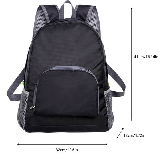 Lightweight and Foldable Backpack Student Backpack Fluorescent Color Minimalism