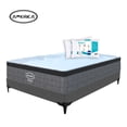 thumbnail image 1 of Colchón Matrimonial Mega Colchoneta 30 cm Euro Top| Ortopédico América + Box Linato Gris Oxford + 2 Almohadas Bleden Standart, 1 of 6