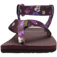 thumbnail image 2 of Teva Womens Original Sandal Floral Satin Sandal Shoes, Zinfandel, US 6, 2 of 8