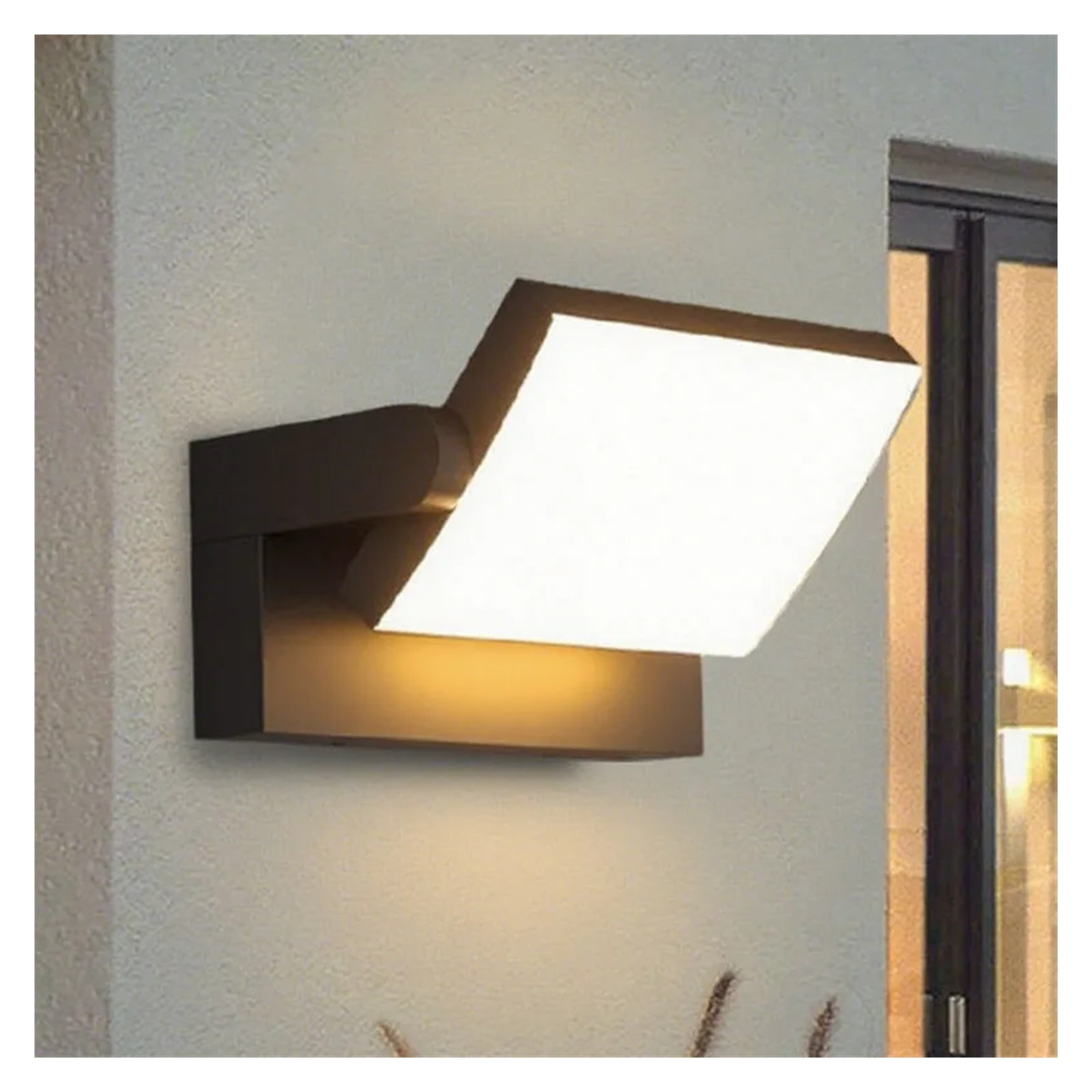 LED Outdoor Wall Light 24W IP65 Waterproof Motion Sensor Wall Lamp Modern Indoor Home Balcony Porch Garden Decoration Lighting