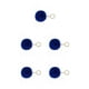 thumbnail image 2 of Cateissary Fuzzy Ball Llavero Flexible Cómodo Creativo Exquisito Llaveros Adorables Delicados Llaveros Mujeres Azul Oscuro 4cm Type2 NO2 Cateissary CBP365804, 2 of 3