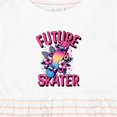 thumbnail image 4 of Inktastic Skateboarding Future Skater Girls Baby Dress, 4 of 5