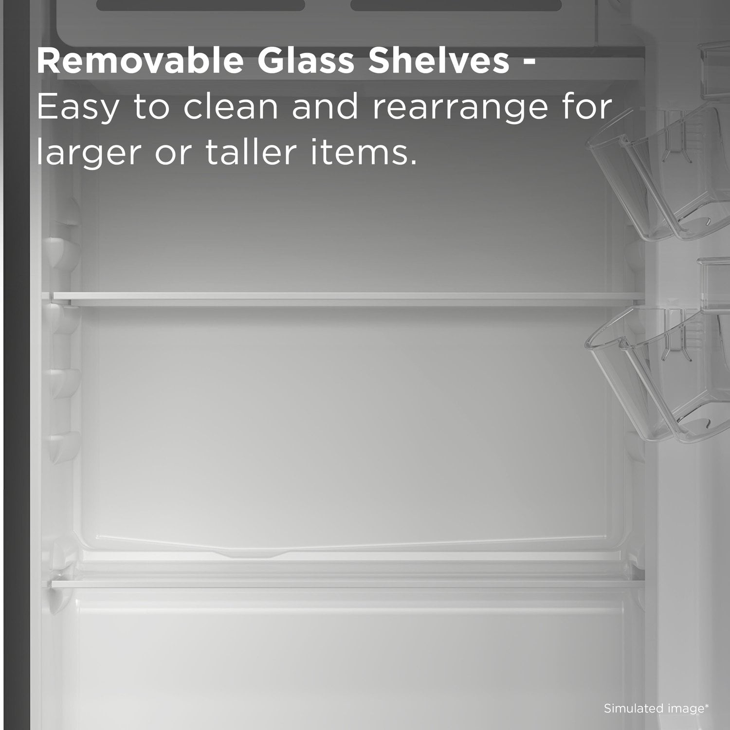 TCL Silver Single Door Compact Refrigerator without Freezer for Dorm, Office & Garage, 4.5 Cu. Ft.