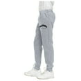 thumbnail image 4 of Linfrsh Toddler Boys Sweatpants Kids Athletic Casual Cotton Elastic Drawstring Jogging Pants Light Gray,6-7 t, 4 of 7